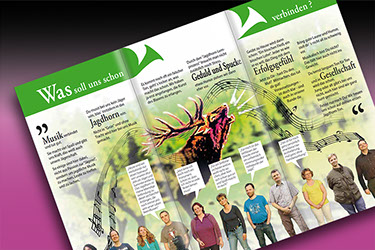 Flyer der Überauer Jagdhornbläser